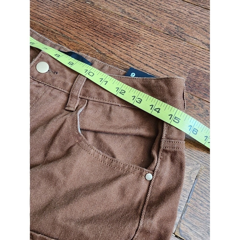 NEW Fashion Nova Cargo Pants Womens 9 Brown Utility Streetwear Gorpcore NWT - Picture 5 of 12